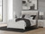 Ashley Birmonton White Queen Upholstered Panel Platform Bed