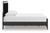 Ashley Birmonton White Queen Upholstered Panel Platform Bed