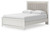 Ashley Birmonton White Queen Upholstered Panel Platform Bed