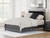Ashley Birmonton White Queen Upholstered Panel Platform Bed