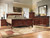 Ashley Alisdair Reddish Brown Dresser and Mirror
