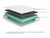 Ashley Chime 8 Inch Memory Foam White King Mattress in a Box