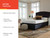 Ashley Chime 8 Inch Memory Foam White King Mattress in a Box