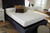 Ashley Chime 8 Inch Memory Foam White King Mattress in a Box