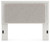 Ashley Birmonton White Queen Upholstered Panel Headboard