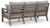 Ashley Hillside Barn Gray Brown Outdoor Sofa with Cushion