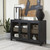 Ashley Lenston Black Gray Accent Cabinet A4000508