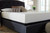 Ashley Chime 12 Inch Memory Foam White Twin Mattress in a Box