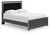 Ashley Birmonton Black Queen Upholstered Panel Bed