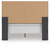 Ashley Birmonton Black Queen Upholstered Panel Bed