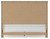 Benchcraft Savonport White Brown King Panel Bed
