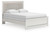 Ashley Birmonton White Queen Upholstered Panel Bed