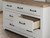 Benchcraft Savonport White Brown Dresser and Mirror
