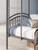 Ashley Hilletran Gray Twin over Twin Bunk Bed with Ladder
