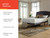 Ashley Chime 12 Inch Memory Foam White King Mattress in a Box