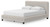 Ashley Birmonton White Queen Upholstered Bed
