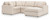 Ashley Modmax Spice 4-Piece Sectional with Chaise 92102/17/46/57/64