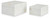 Ashley Aldenburg Cream Box (Set of 2)