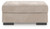Benchcraft High Profile Taupe Ottoman