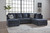 Ashley Albar Place Cobalt 2-Piece Sectional