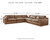 Ashley Emilia Caramel 5-Piece Sectional