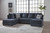 Ashley Albar Place Cobalt 2-Piece Sectional 95302/03/16
