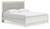 Ashley Birmonton Black King Upholstered Panel Platform Bed