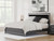 Ashley Birmonton White King Upholstered Panel Platform Bed
