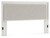 Ashley Birmonton Black King Upholstered Panel Headboard