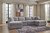 Ashley Modmax Oyster 4-Piece Sectional with Chaise 92103/17/27/46/64