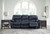 Ashley Leesworth Dark Brown Power Reclining Sofa