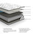 Ashley Chime 10 Inch Hybrid White Queen Mattress in a Box