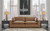 Ashley Emilia Caramel 2-Piece Sectional Loveseat
