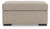 Benchcraft Sararose Heather Ottoman