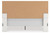Ashley Birmonton White King Upholstered Panel Bed