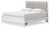 Ashley Birmonton White King Upholstered Panel Bed