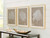 Ashley Hendridge Taupe White Wall Art (Set of 3)
