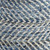Ashley Chevron Blue Pouf