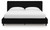 Ashley Birmonton Black King Upholstered Bed