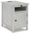 Ashley Treytown Antique White Chairside End Table
