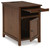 Ashley Treytown Black Chairside End Table
