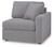 Ashley Modmax Granite 4-Piece Sectional with Chaise