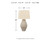 Ashley Layal Beige Table Lamp