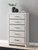 Ashley Birmonton Black Chest of Drawers