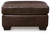 Ashley Santorine Bone Ottoman
