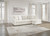 Ashley Chessington Ivory 2-Piece Sectional with Chaise