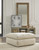 Benchcraft Elyza Linen Oversized Accent Ottoman