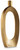 Ashley Lawtonville Antique Gold Finish Vase A2000752