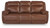 Ashley Healy Pier Chocolate Power Reclining Sofa