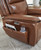 Ashley Healy Pier Chocolate Power Recliner